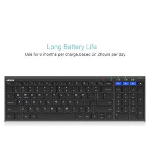 NIB Wireless BlueTooth Keyboard - up to 3 devices!
